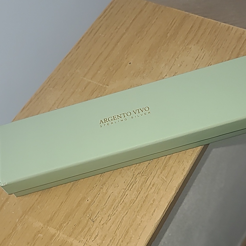 Argento Vivo Silver Anklet - Picture 5 of 5